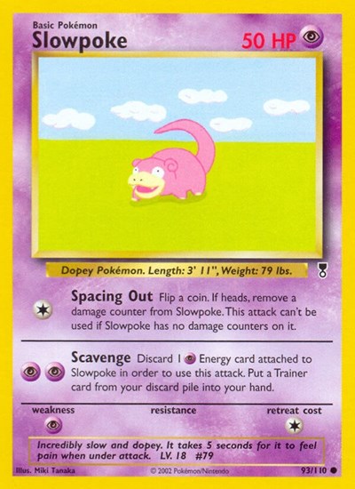 Slowpoke #93 Legendary Collection