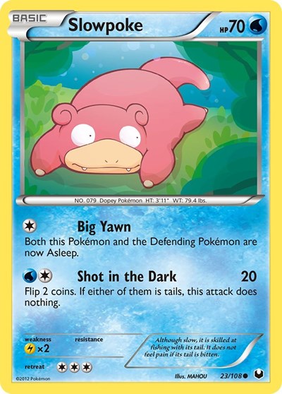 Slowpoke #23 Dark Explorers