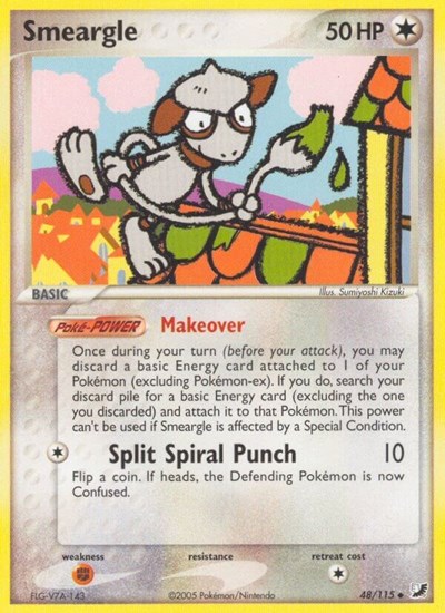 Smeargle #48 Unseen Forces