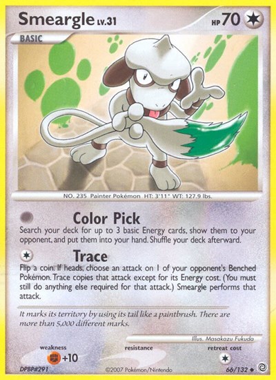 Smeargle #66 Secret Wonders