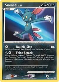 Sneasel #100 Diamond and Pearl