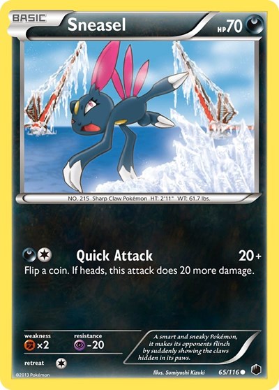 Sneasel #65 Plasma Freeze