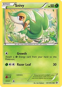 Snivy #RC1 Legendary Treasures: Radiant Collection