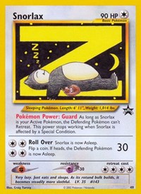Snorlax #49 WoTC Promo