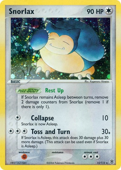 Snorlax #15 FireRed & LeafGreen
