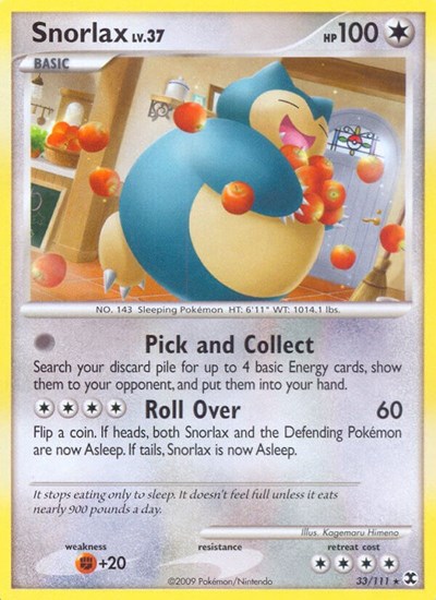 Snorlax #33 Rising Rivals