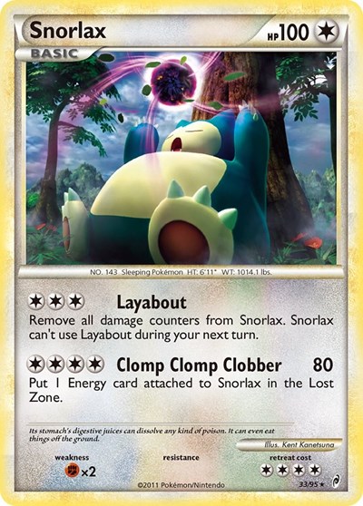 Snorlax #33 Call of Legends