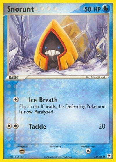 Snorunt #73 Hidden Legends