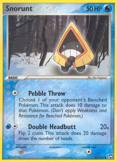 Snorunt #64 Power Keepers