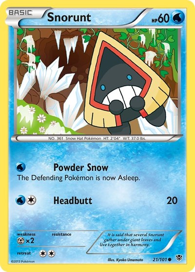Snorunt #21 Plasma Blast
