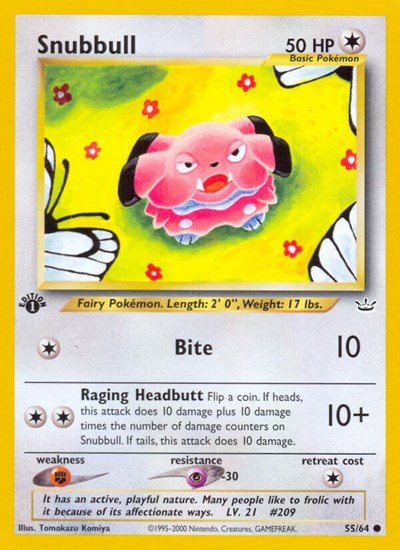 Snubbull #55 Neo Revelation