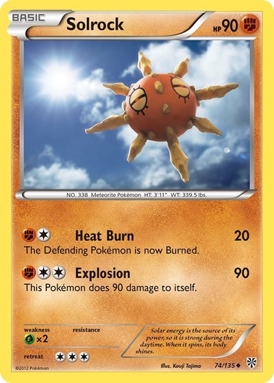 Solrock #74 Plasma Storm