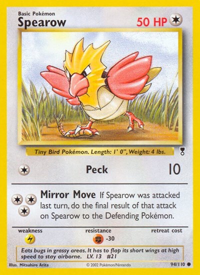 Spearow #94 Legendary Collection
