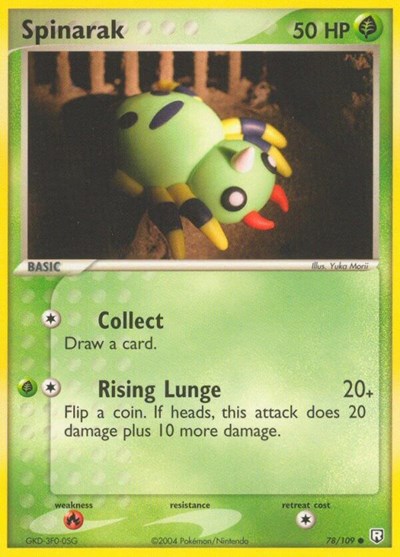 Spinarak #78 Team Rocket Returns