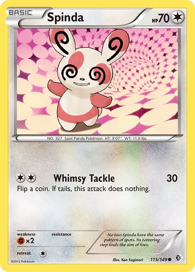 Spinda #115 Boundaries Crossed