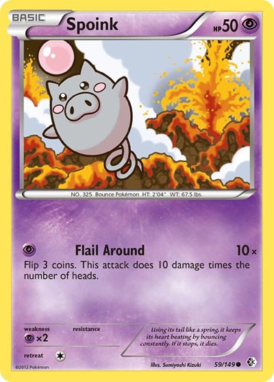 Spoink #59 Boundaries Crossed
