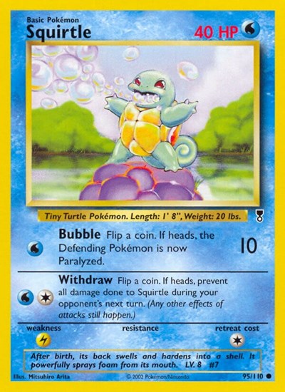 Squirtle #95 Legendary Collection