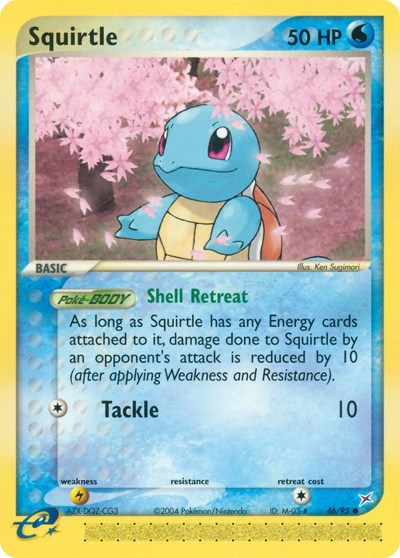 Squirtle #46 Team Magma vs Team Aqua