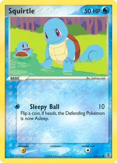 Squirtle #82 FireRed & LeafGreen