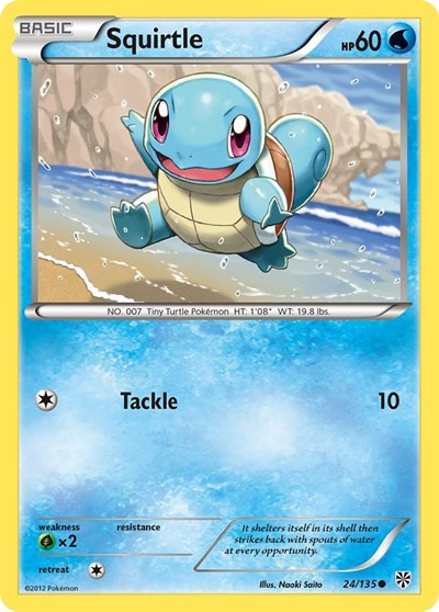 Squirtle #24 Plasma Storm