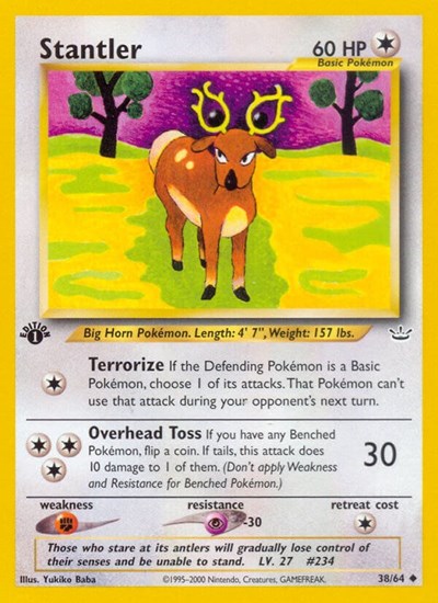 Stantler #38 Neo Revelation