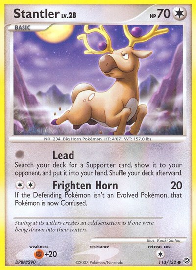 Stantler #113 Secret Wonders