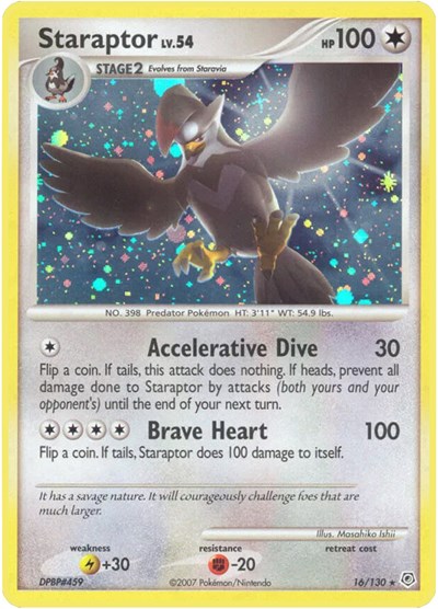 Staraptor #16 Diamond and Pearl