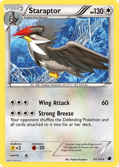 Staraptor #97 Plasma Freeze