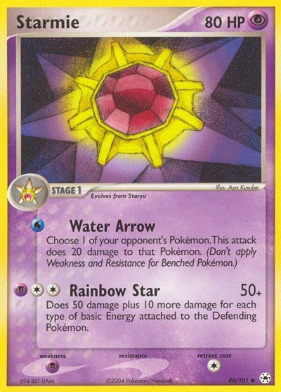 Starmie #49 Hidden Legends