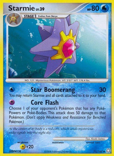 Starmie #71 Legends Awakened