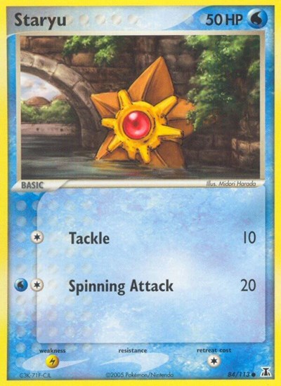 Staryu #84 Delta Species