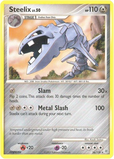 Steelix #38 Diamond and Pearl