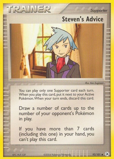 Steven's Advice #92 Hidden Legends
