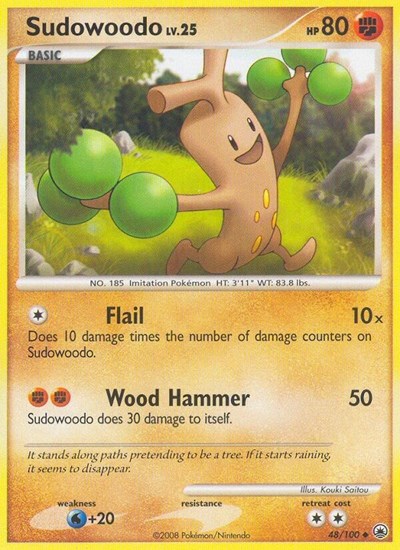 Sudowoodo #48 Majestic Dawn
