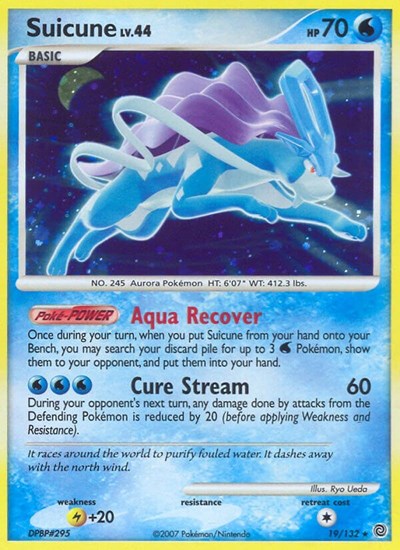 Suicune #19 Secret Wonders