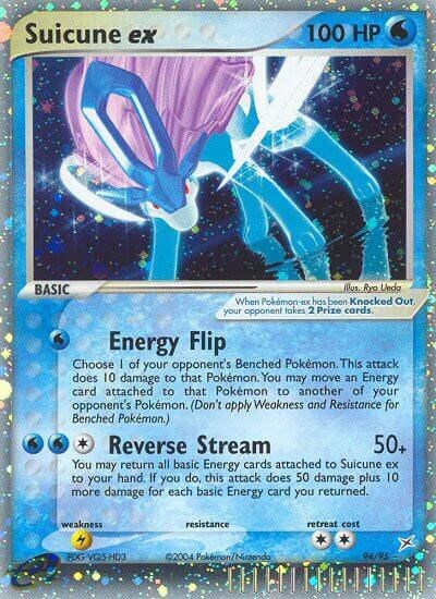 Suicune ex #94 Team Magma vs Team Aqua