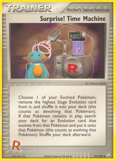 Surprise! Time Machine #91 Team Rocket Returns