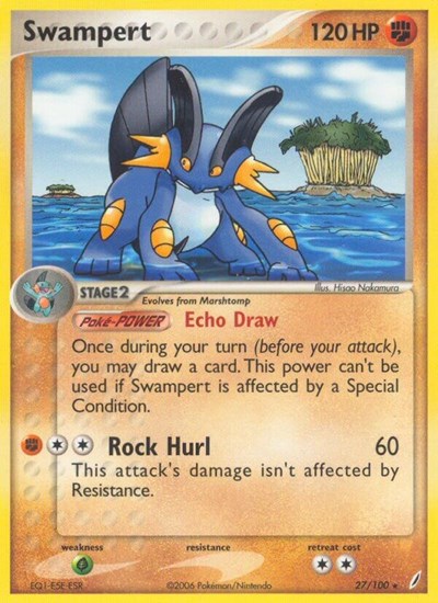 Swampert #27 Crystal Guardians