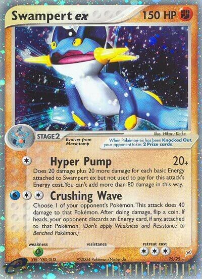 Swampert ex #95 Team Magma vs Team Aqua
