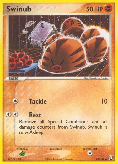 Swinub #79 Team Rocket Returns