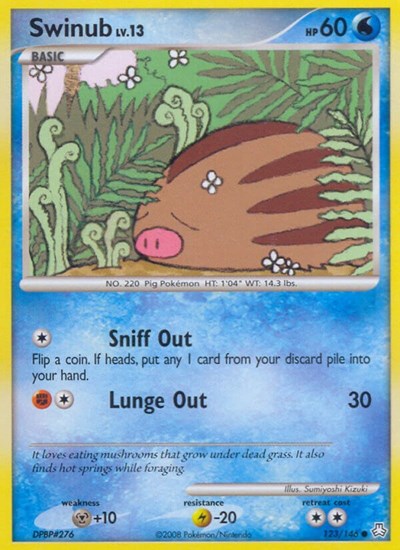 Swinub #123 Legends Awakened