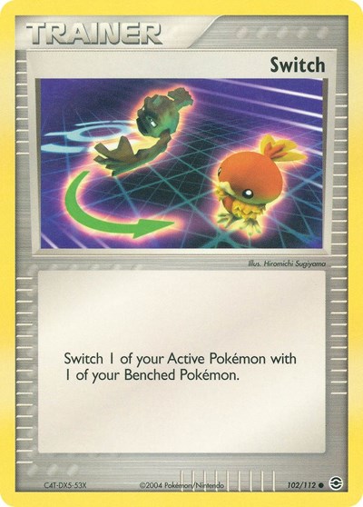 Switch #102 FireRed & LeafGreen
