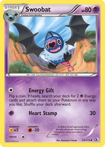 Swoobat #65 Legendary Treasures