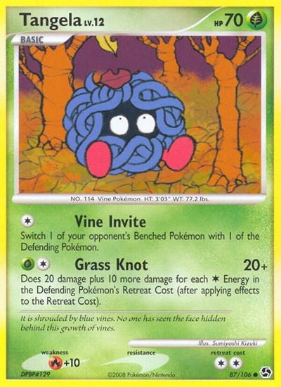 Tangela #87 Great Encounters