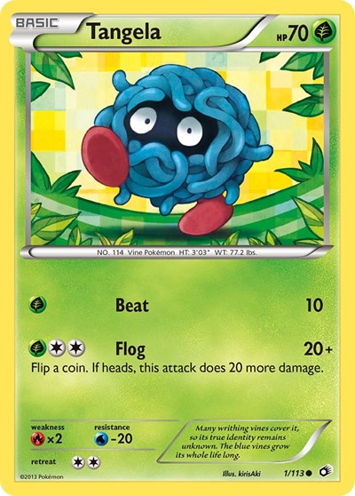 Tangela #1 Legendary Treasures