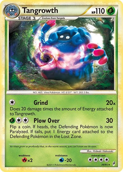 Tangrowth #34 Call of Legends