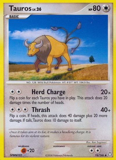 Tauros #74 Legends Awakened