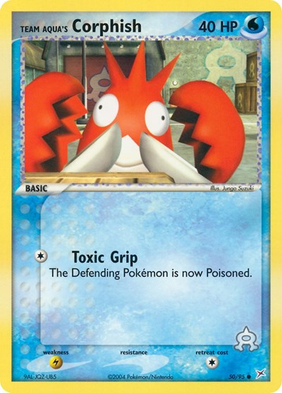 Team Aqua's Corphish #50 Team Magma vs Team Aqua