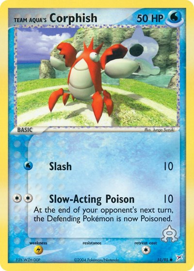Team Aqua's Corphish #51 Team Magma vs Team Aqua