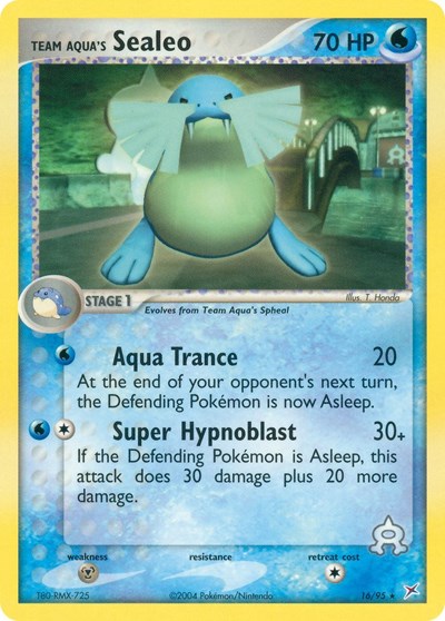 Team Aqua's Sealeo #16 Team Magma vs Team Aqua